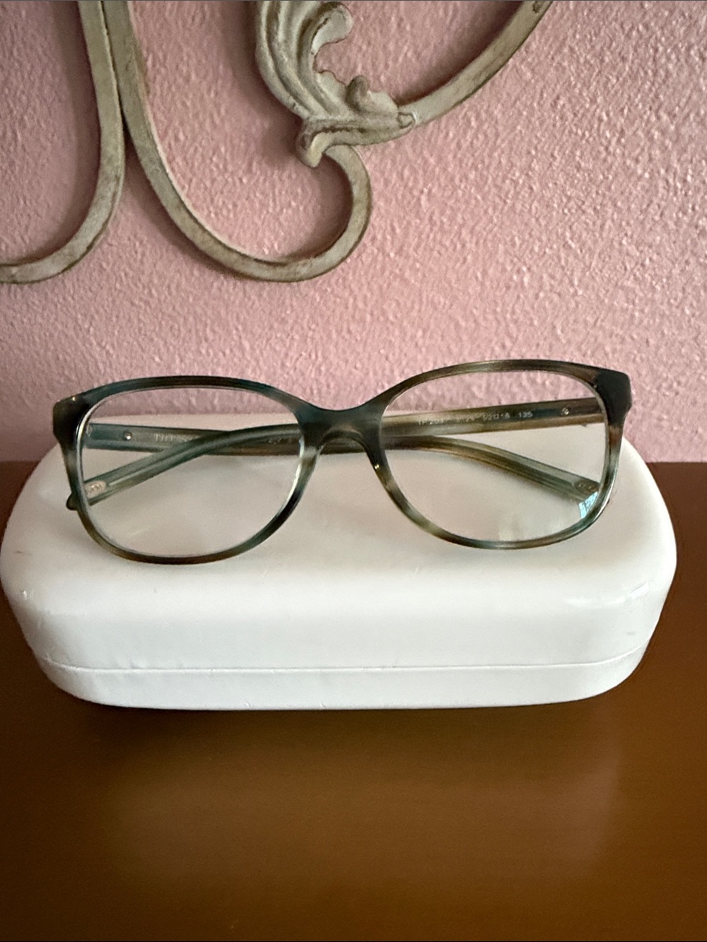 Tiffany & Co. Blue/Brown Tortoiseshell Prescription Glasses